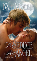 To Seduce an Angel brings together a governess and a young lord both damaged by the past, but admirable in being loyal to those who depend on them even at the cost of self-sacrifice. Emma is alone in a strange land. Dav is trapped by his family’s love for him. Each must learn to see the other’s true nature.